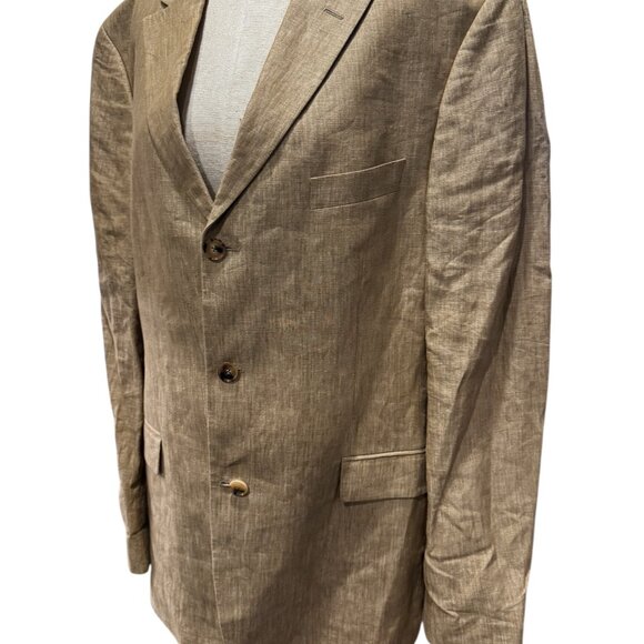 Vintage Hugo Boss for Saks Fifth Avenue Linen Blazer – Size 44R - Picture 4 of 7